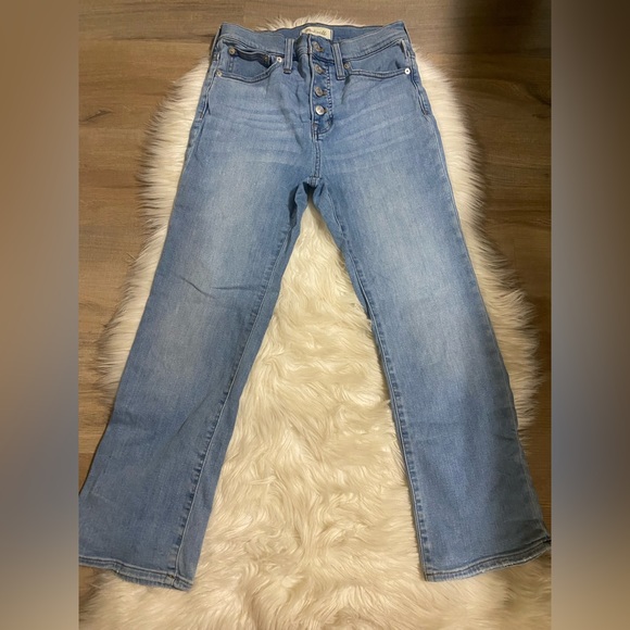 Madewell Cali Denim-Boot Expose Button Fly Jeans - Picture 2 of 7